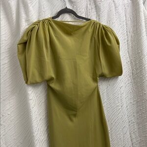 ASOS Long Sleeve Olive Dress